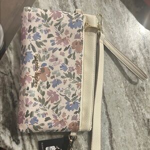 Floral Wristlet Clutch